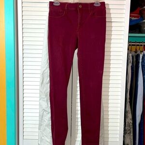 Express mid rise legging jeans size 4R